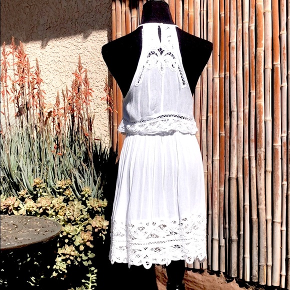NEW FREE PEOPLE White 2pc Batenburg Lace Skirt Set - Picture 2 of 14